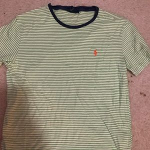 neon detailed polo tee